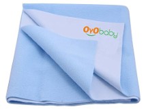 OYO BABY Waterproof Bed Protector Dry Sheet -Medium