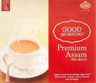 Good Morning Premium Assam Tea Carton Pack without Envelop, 200g