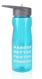 Fitkit Premium Bottle Shaker (Blue/Grey)