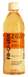 Fit-0-slim Zero Soft Drink, Mango - 500ml {Amazon Pantry}