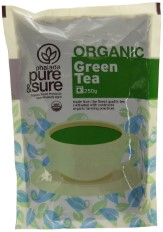 Pure & Sure Organic Green Tea, 250g