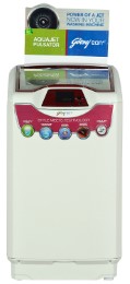 Godrej WT EON 701 PF Fully-automatic Top-loading Washing Machine (7 Kg, Metallic Grey and Red Top)