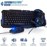 SoundBot SportsBot SS301 Gaming Combo (Black)