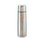 All Time Cresta Stainless Steel Bullet Flask, 1 Liter/83mm, Silver (405542-12)
