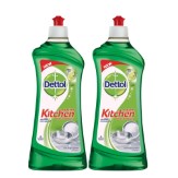 Dettol Kitchen Dish and Slab Gel Lime Splash - 750 ml (Pack of 2)