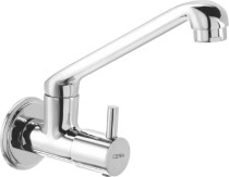CERA F2002261chta Garnet Sink Cock (wall mounted) with 150mm long swivel spout and wall flange Taper Cock Faucet  (Wall Mount Installation Type)