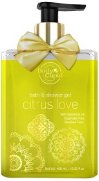 Body Cupid Shower Gel, Citrus Love, 400ml