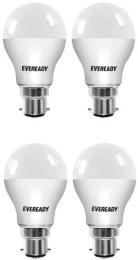 Eveready 7 W B22 LED Bulb  (White, Pack of 4)