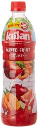Kissan Mixed Fruit Squash, 700ml (50ml Extra)