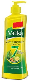 Vatika Anti Dandruff Shampoo, 340 ml