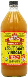 Bragg Organic Raw Unfiltered Apple Cider Vinegar - 946 ml
