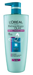 L'Oreal Paris Extraordinary Clay Shampoo, 640ml