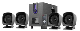 Intex IT 2616 SUF OS 4.1 Channel Multimedia Speakers (Black)