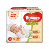 Huggies Ultra Soft for New Baby XS Size Diapers (22 Count)