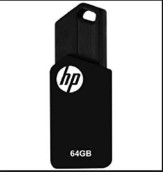 HP V150w 64GB USB Pen Drive (Black)