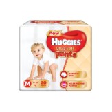 Huggies Ultra Soft Pants Medium Size Premium Diapers (20 Counts)
