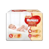 Huggies Ultra Soft Small Size Premium Diapers (22 Counts)