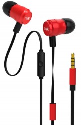 boAt Bassheads 235 V2 in-Ear Super Extra Bass Earphones with Mic (Furious Red)