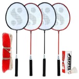 Silver's SIL-SM-Combo-9 Aluminum Badminton Set