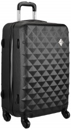 PRONTO Naples ABS 38 cms Black Hardsided Cabin Luggage (7807 - BK)