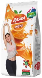 Rasna Insta Orange Promo Pack, 500g (Pack of 2)