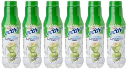 DABUR Real Activ Coconut Water, 200ml (Pack of 6)