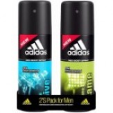 ADIDAS Pure Game & Ice Dive Deodorant Spray - For Men  (300 ml, Pack of 2)