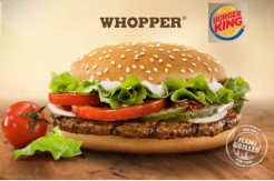 Burgerking Veg or Non-Veg Burger Combo meal 50% off + Rs. 53 cashback Rs. 105 at Little App