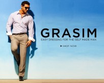 Grasim Men’s Clothing Flat 50% Off + 35% off from Rs. 290 at Amazon