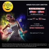 Videocon d2h Active Music World d2h Music + d2h Spice With 20 Channels Rs. 1 for 30 days