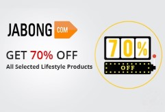 Clothing, Footwear & Accessories minimum 70% off + 10% Cashback at Jabong