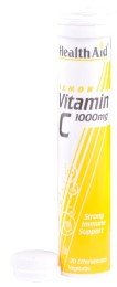 HealthAid Vitamin C 1000mg (Lemon)- 20 Effervescent Tablets  Rs. 598 at Amazon 