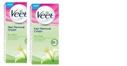Veet Hair Removal Cream for Dry Skin - 25 g (Pack of 2) Rs. 71 at Amazon
