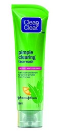 Clean & Clear Pimple Clearing Face Wash, 80g