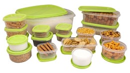 Princeware SF Package Container Set, 18-Pieces at Amazon