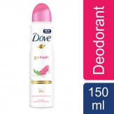 Dove Go Fresh Spray Antiperspirant Deodorant, Pomegranate and Lemon Verbena, 150ml