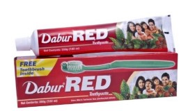 Dabur Red Tooth Paste - 300 g (Pack of 2)