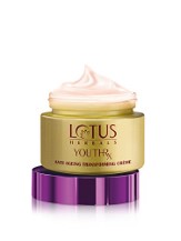 Lotus Herbals Youthrx Anti Ageing Tranforming Crème SPF 25 Pa+++ Preservative Free, 50g