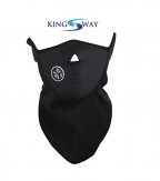 Kingsway kkmfmhalf0005 Balaclava (Black, XX-Large)