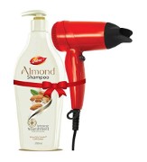 Dabur Almond Shampoo Intense Nourishment 350ml + Free Hair Dryer Rs. 254 at Amazon