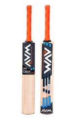 AVM Grey Stone Kashmir Willow Cricket Bat (Orange/Black) Rs 999 at Amazon
