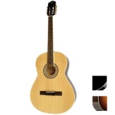 Pluto HW39-201 Acoustic Guitar, Black