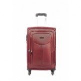 Safari Polyester 79 cms Red Softsided Suitcase (Tergo-77-Red-4wh)
