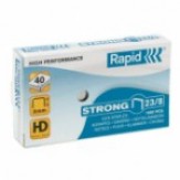 Rapid High Performance No. 23 Strong Staples, 8mm, Galvanized (Pack of 1000)