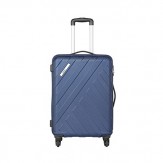 Safari Harbour 65 Cms Polycarbonate Blue Check-In TSA Lock 4 wheels Hard Suitcase