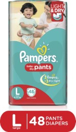 Pampers Pants Diapers - Large  (48 Pieces)