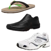 Men’s Shoes Minimum 50% Off starts  from Rs. 399 at Amazon