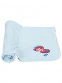 Mee Mee Soft Absorbent Baby Towel with Hood, Penguin, Blue