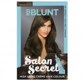 BBLUNT Salon Secret High Shine Creme Hair Colour, Natural Brown 4.31, 100g with Shine Tonic, 8ml