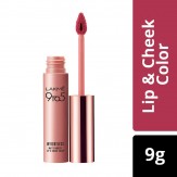 Lakme 9 to 5 Weightless Mousse Lip and Cheek Color, Plum Feather, 9g